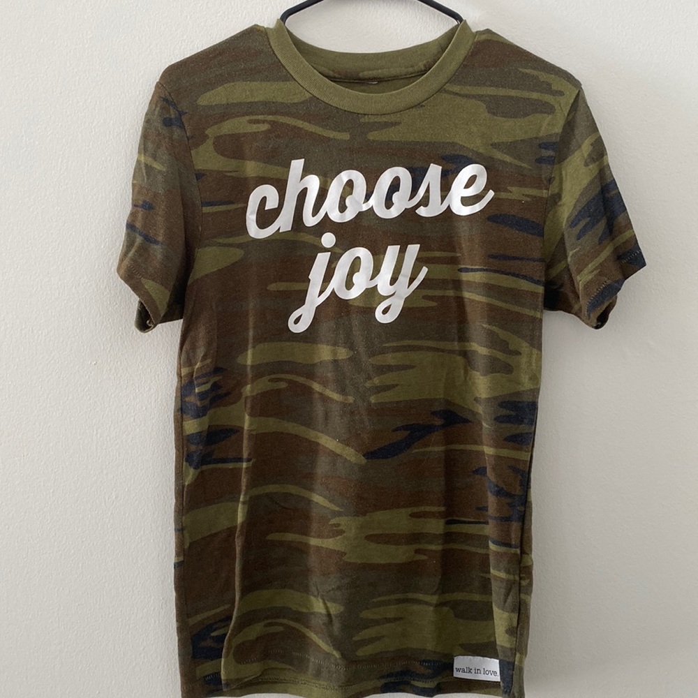 Walk in Love Choose Joy shirt